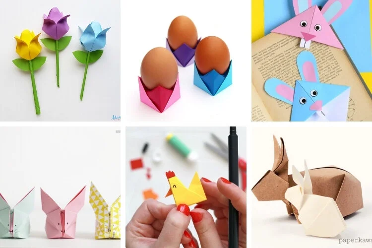 25 Easter Origami Gathering Beauty